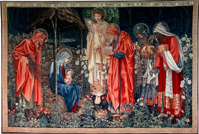 The Adoration of the Magi, tapestry by Morris and Co