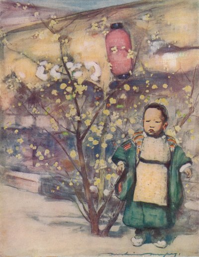 A Little Japanese Boy by Mortimer L Menpes