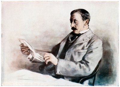 Alfred Milner, 1st Viscount Milner, British statesman by Mortimer L Menpes