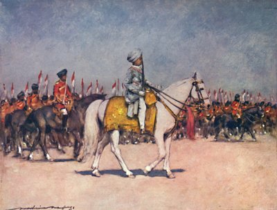 His Highness the Maharaja of Patiala by Mortimer L Menpes
