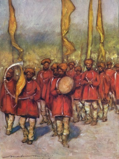 Native Bards from the Cutch State, 1903 by Mortimer L Menpes