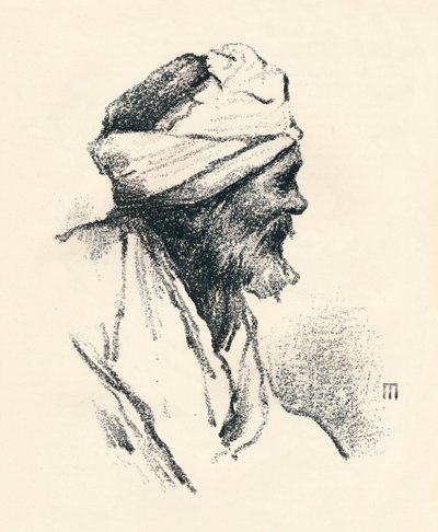 Study of a Head, c. 1893, 1894 by Mortimer L Menpes