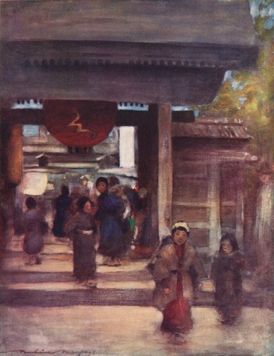 The Road to the Temple, c. 1887, 1901 by Mortimer L Menpes