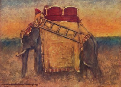 An Elephant of Central India by Mortimer Ludington Menpes