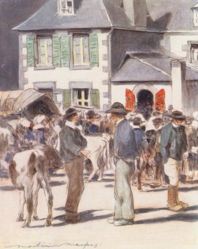 At the Fair by Mortimer Ludington Menpes