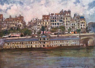 Bathing-House (Samaritaine) by Mortimer Ludington Menpes