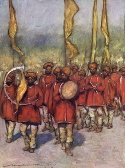 Native Bards from the Cutch State by Mortimer Ludington Menpes