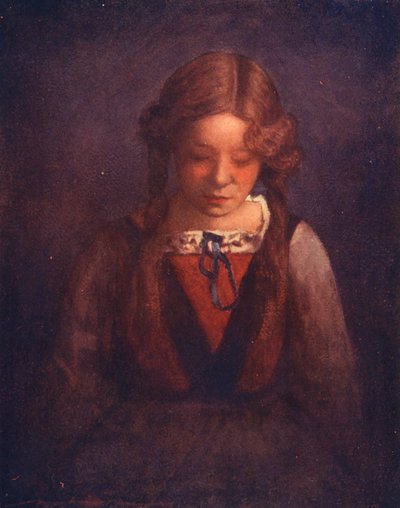 World’s Children: Bavarian, Meditation by Mortimer Ludington Menpes