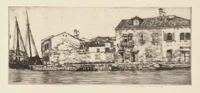 Giudecca by Mortimer Menpes