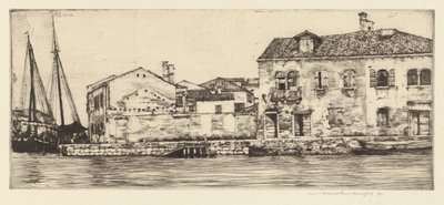 Giudecca, Venice by Mortimer Menpes