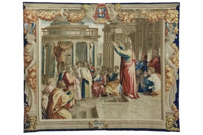 Saint Paul Preaching to the Athenians, c.1630 by Mortlake Tapestry Manufactory