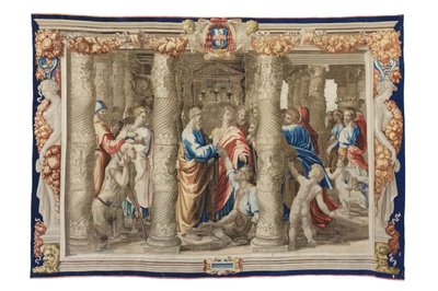 St. Peter Heals the Cripple, c.1630 by Mortlake Tapestry Manufactory