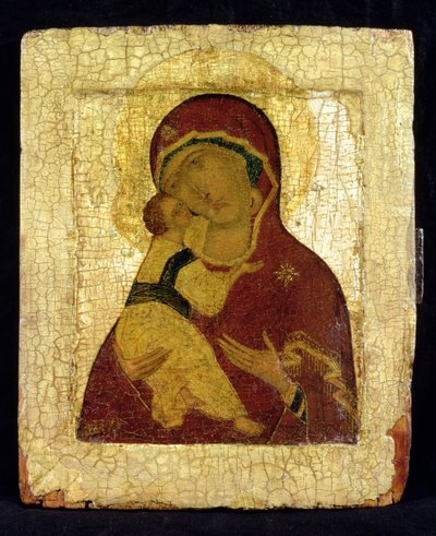 Icon of the Virgin of Vladimir by Moscow School