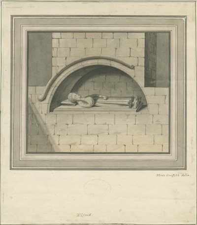Elford Church - The Stanley Monument by Moses Griffiths