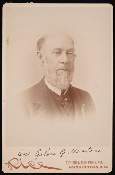 Portrait of Capt. Galen G. Norton by Moses P. Rice