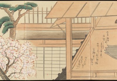 Illustrations of Uji Tea Production by Motonari Sait?