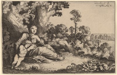 Hagar in the Desert by Moyses van Uyttenbroeck
