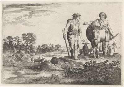 Argus Asks Mercury to Stay with Him (Mercury and Argus series) by Moyses van Wtenbrouck