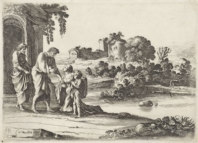 The Expulsion of Hagar by Moyses van Wtenbrouck