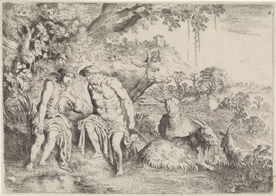 Mercury Putting Argus to Sleep by Moyses van Wtenbrouck