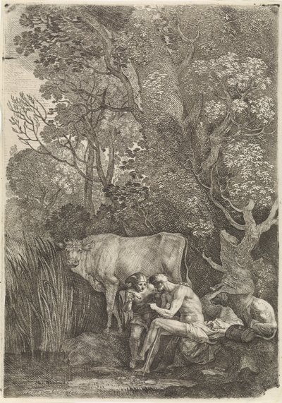 Mercury Lulls Argus to Sleep by Moyses van Wtenbrouck