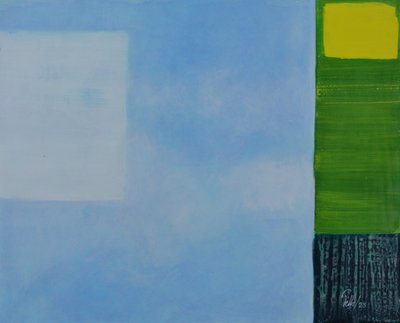 Serene Blue Green Yellow by Mr PETTO