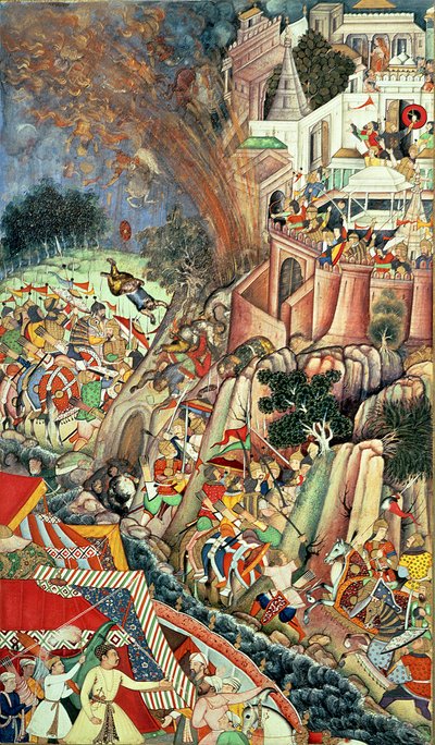 Operations at the Siege of Chitor, from the 
