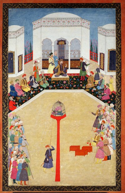 The capture of Sultan Bayazid of Turkey, Johnson Album I, no.2 numbered 9, c1680 by Mughal School
