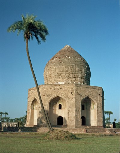 View of the Mausoleum of Asif Khan Located in Shahdara Bagh by Mughal School