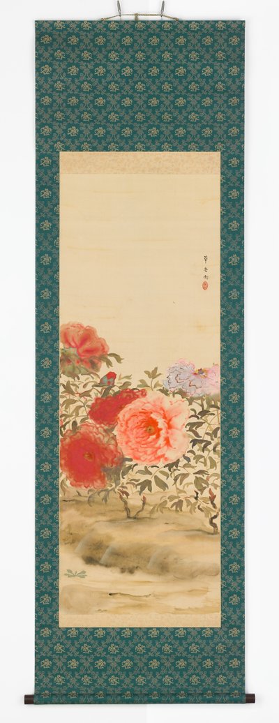 Peony Garden, 1918 by Murakami Kagaku