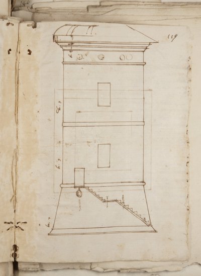 Portfolio of Drawings by Mutio Oddi of Urbino and Others, p119 by Muzio Oddi