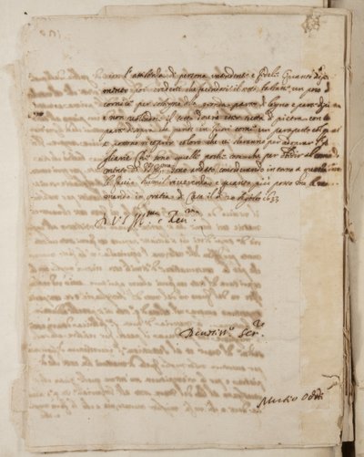 Portfolio of Drawings by Mutio Oddi of Urbino and Others, p120 by Muzio Oddi