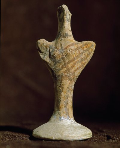 Mycenaean Art: Terracotta Idol from Scoglio del Tonno by Mycenaean Mycenaean