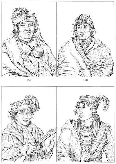 Seminole chiefs, Fort Moultrie, South Carolina by Myers and Co