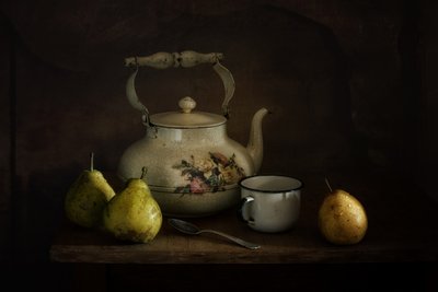 Vintage Kettle Pears by Mykhailo Sherman