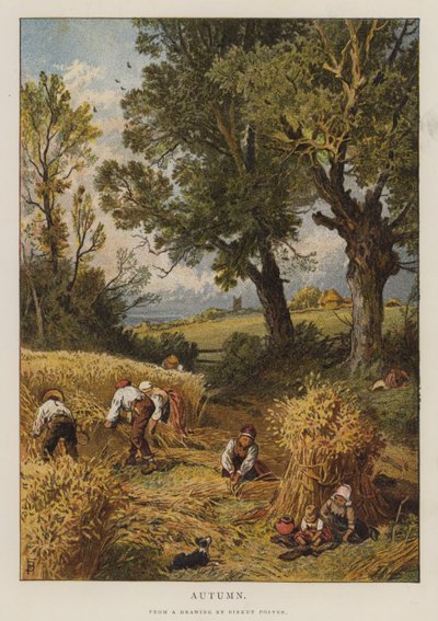 Autumn by Myles Birket (after) Foster