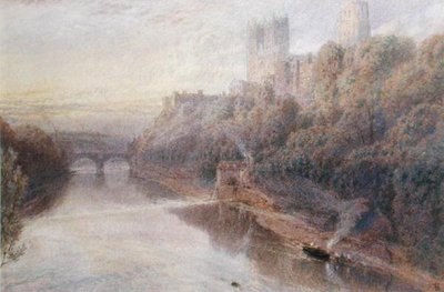 Durham Castle by Myles Birket Foster