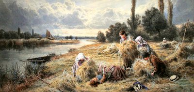 Haymakers by Myles Birket Foster