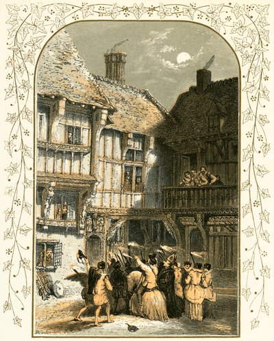 Mumming by Myles Birket Foster