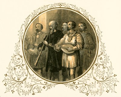 Music at Christmas by Myles Birket Foster