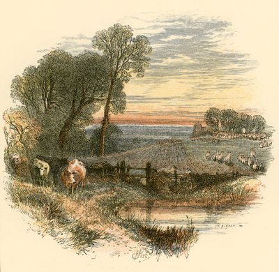 Sunday by Myles Birket Foster