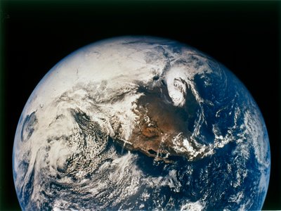 North and Central America from Apollo 16 by NASA Images