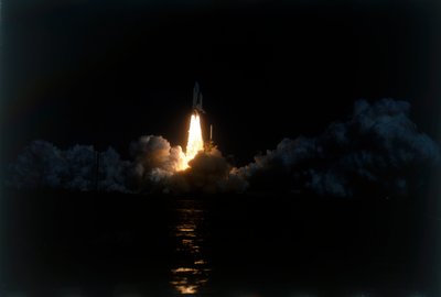 Space Shuttle Columbia lifts off, Kennedy Space Center, Merritt Island, Florida, USA by NASA Images