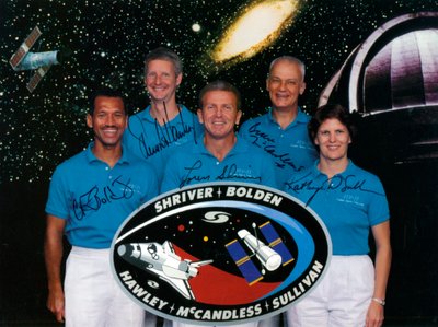 The Crew of Space Shuttle Mission STS-31 by NASA Images