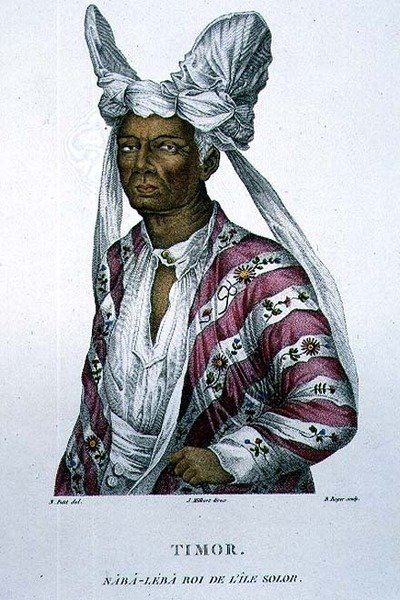Naba-Leba, Queen of the Island of Solor, near Timor, plate 25 from 