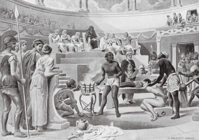 Slaves witnessing under Torture by N. Prescott Davies