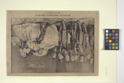 Death Of President Lincoln by N. and Ives J.M. (1824 95) Currier