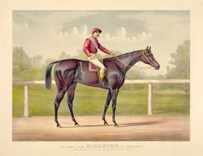 Grand Racer Kingston by Currier & Ives by Currier and Ives