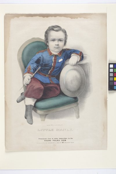Little Manly by N. and Ives J.M. (1824 95) Currier