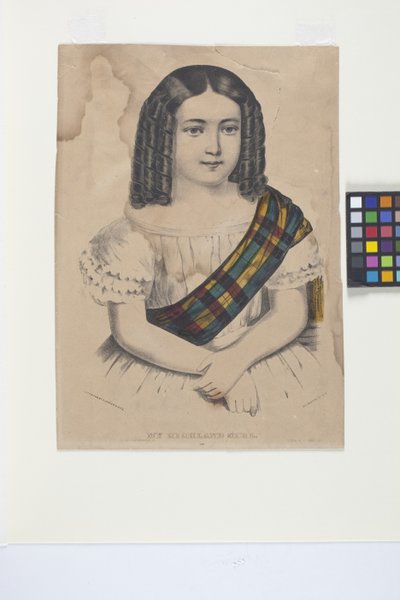 My Highland Girl by N. and Ives J.M. (1824 95) Currier